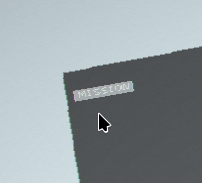 A screenshot of broken UI